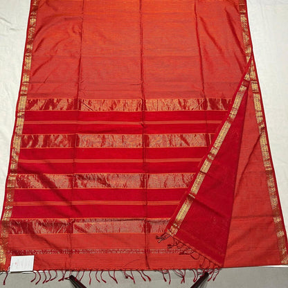 Rust Orange Garbha Reshmi
