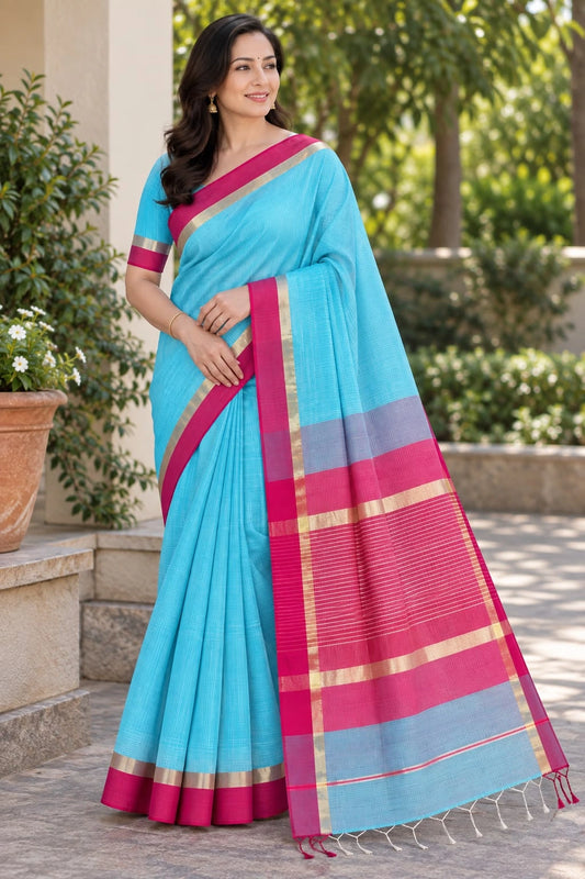 Sky Blue & Magenta Classic