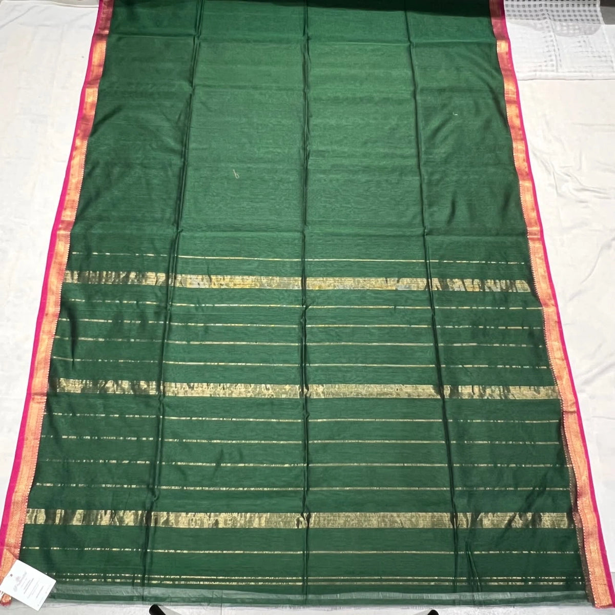 Deep Forest Green Rasta Border