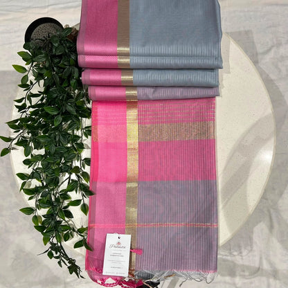 Steel Grey & Fuschia Pink Classic