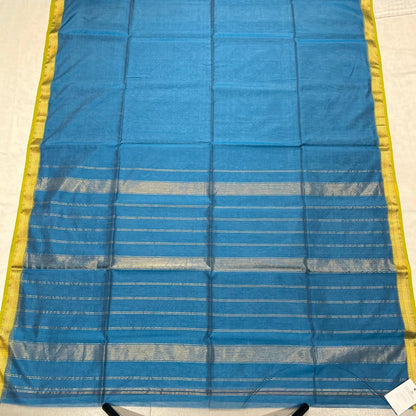 Peacock Blue Rasta Border